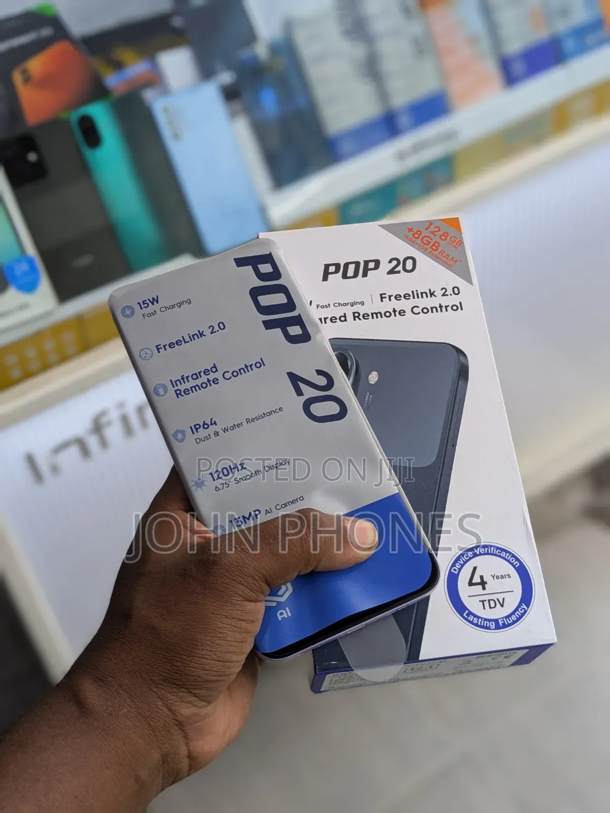 New Tecno Pop 20 128 GB Purple