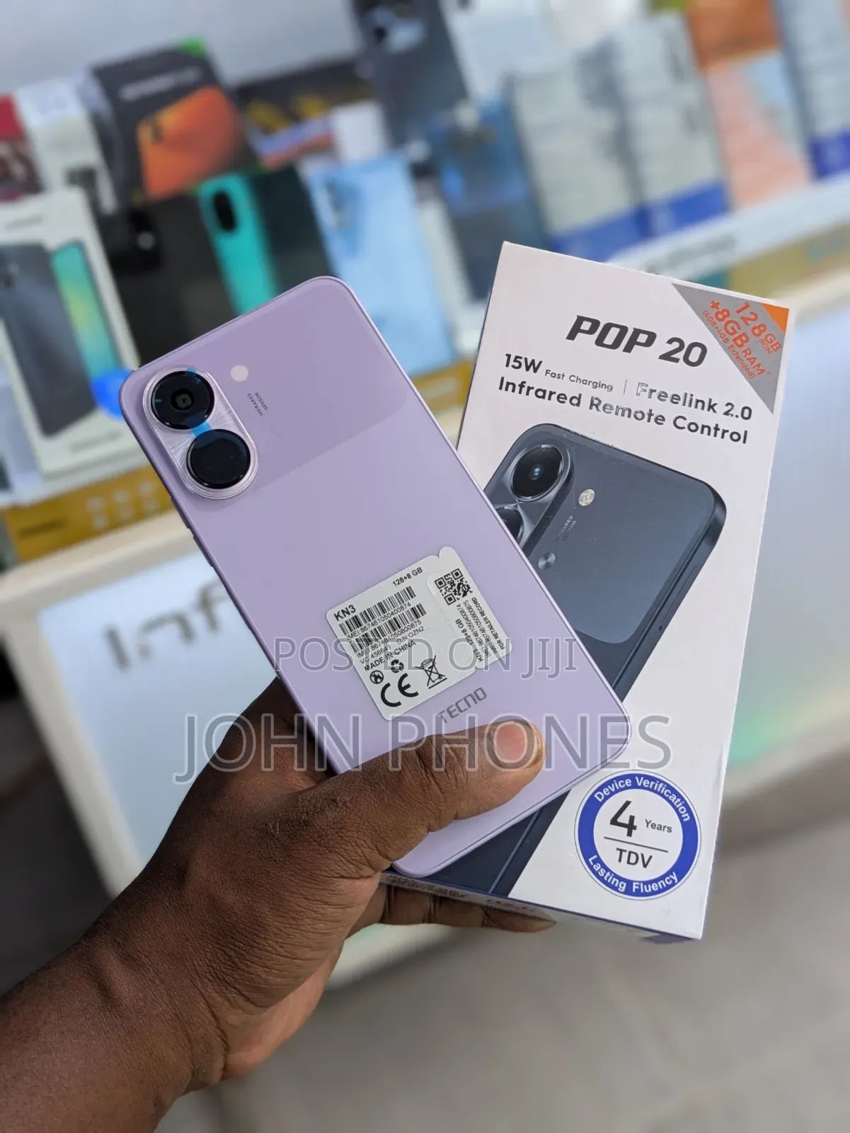 New Tecno Pop 20 128 GB Purple