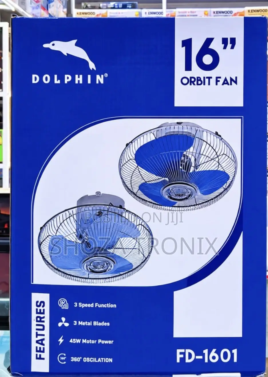 Dolphin Orbitfan Fan