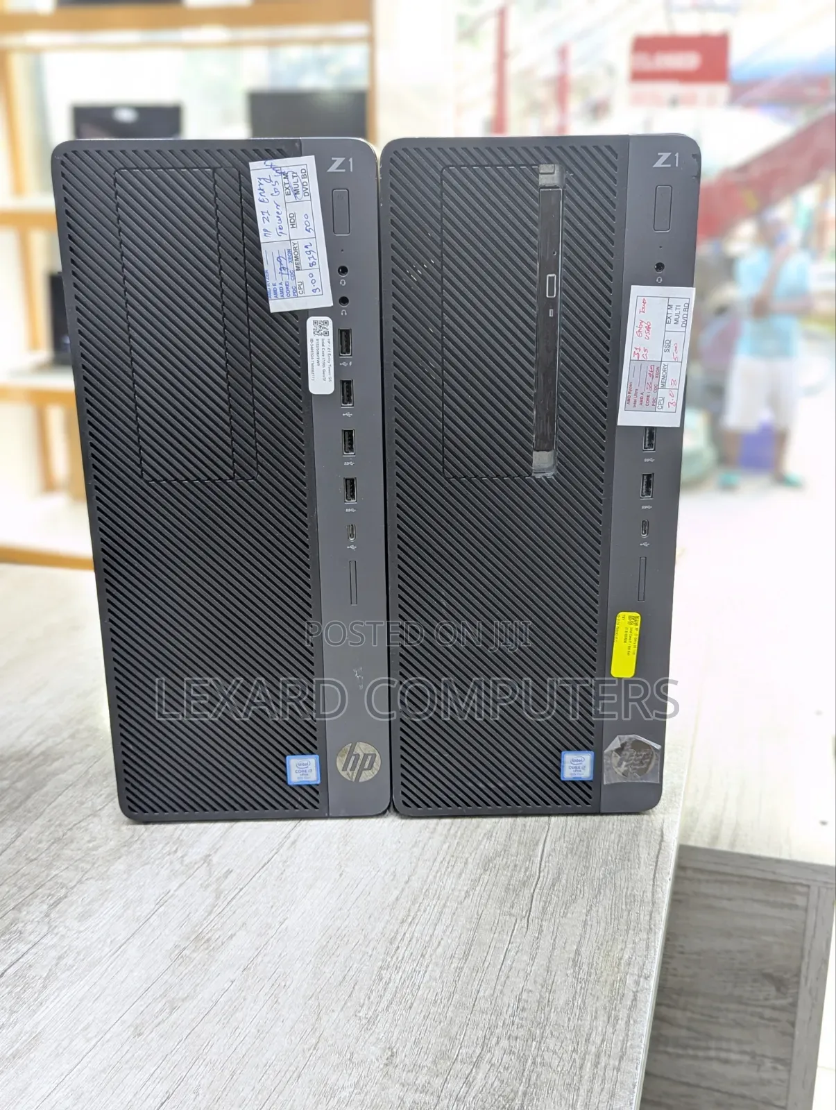 Desktop Computer HP Z2 G5 SFF 8GB Intel Core i7 HDD 500GB