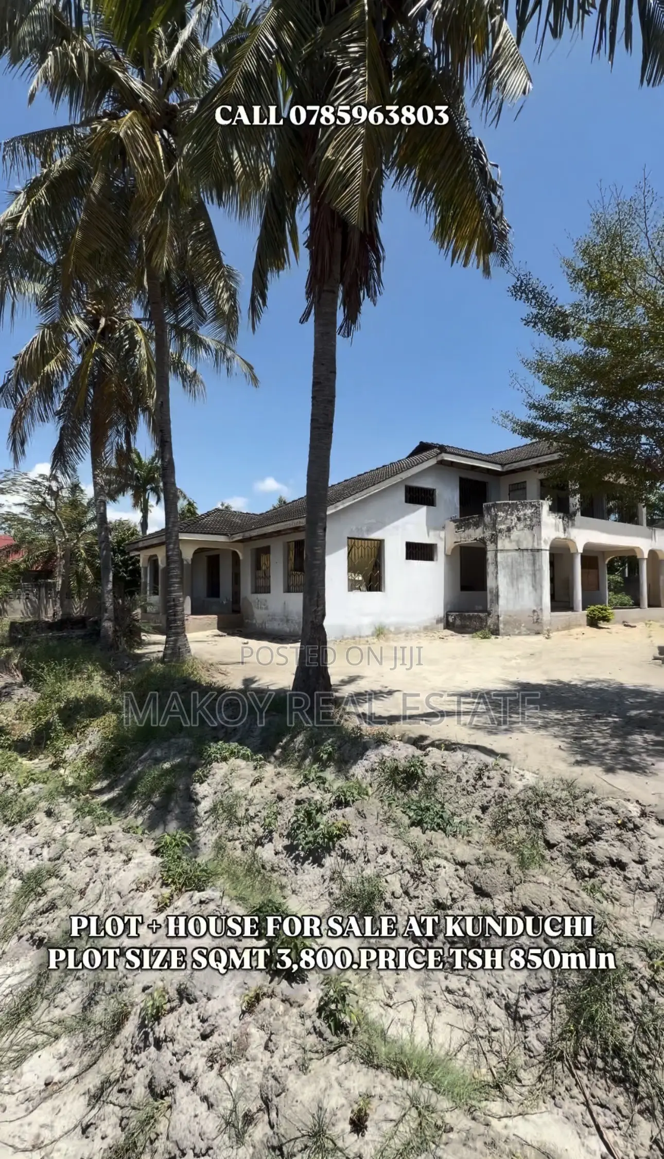 4bdrm Bungalow in Makoy Estate, Kunduchi for sale