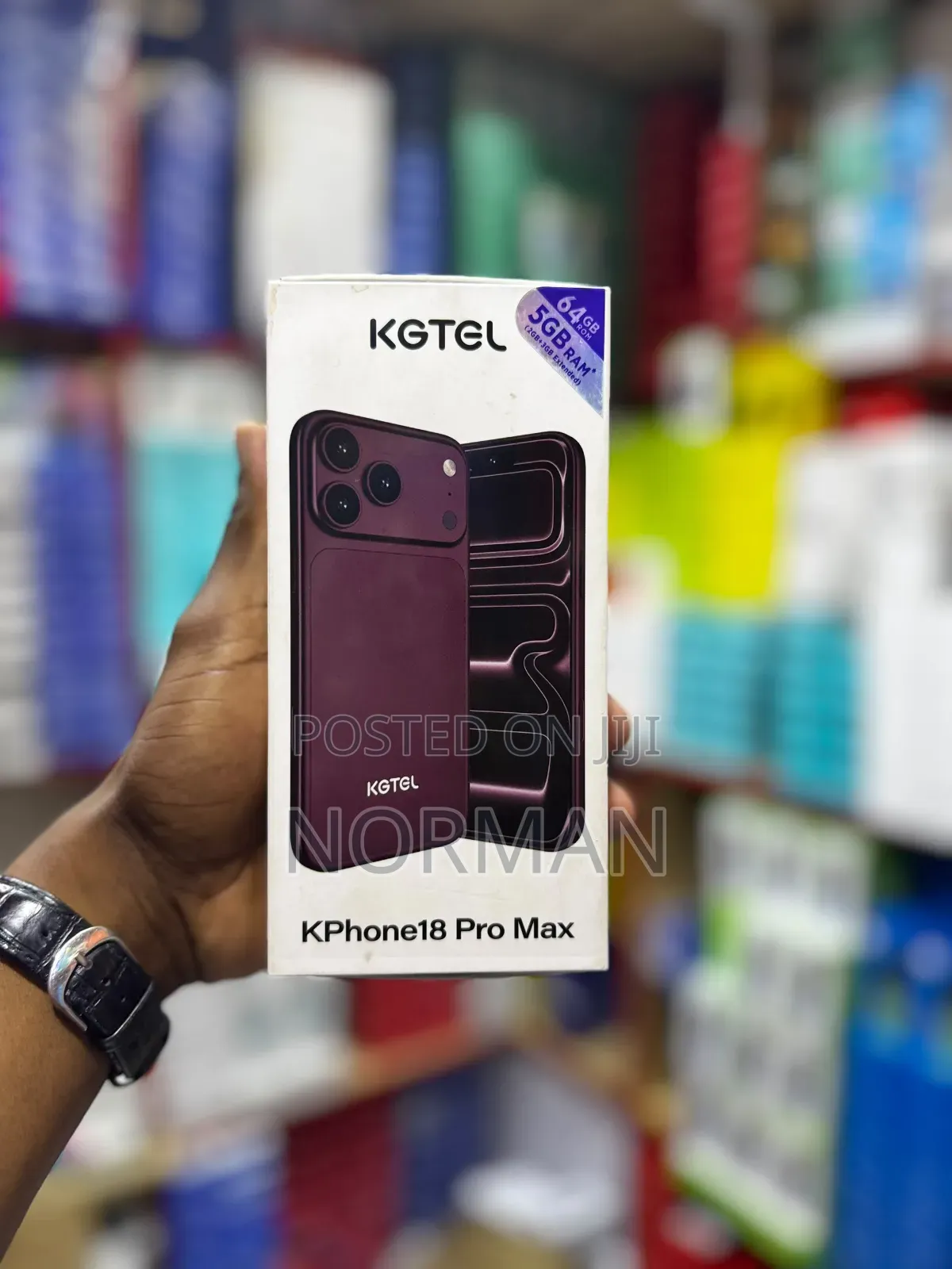 New Mobile Phone 64 GB Purple