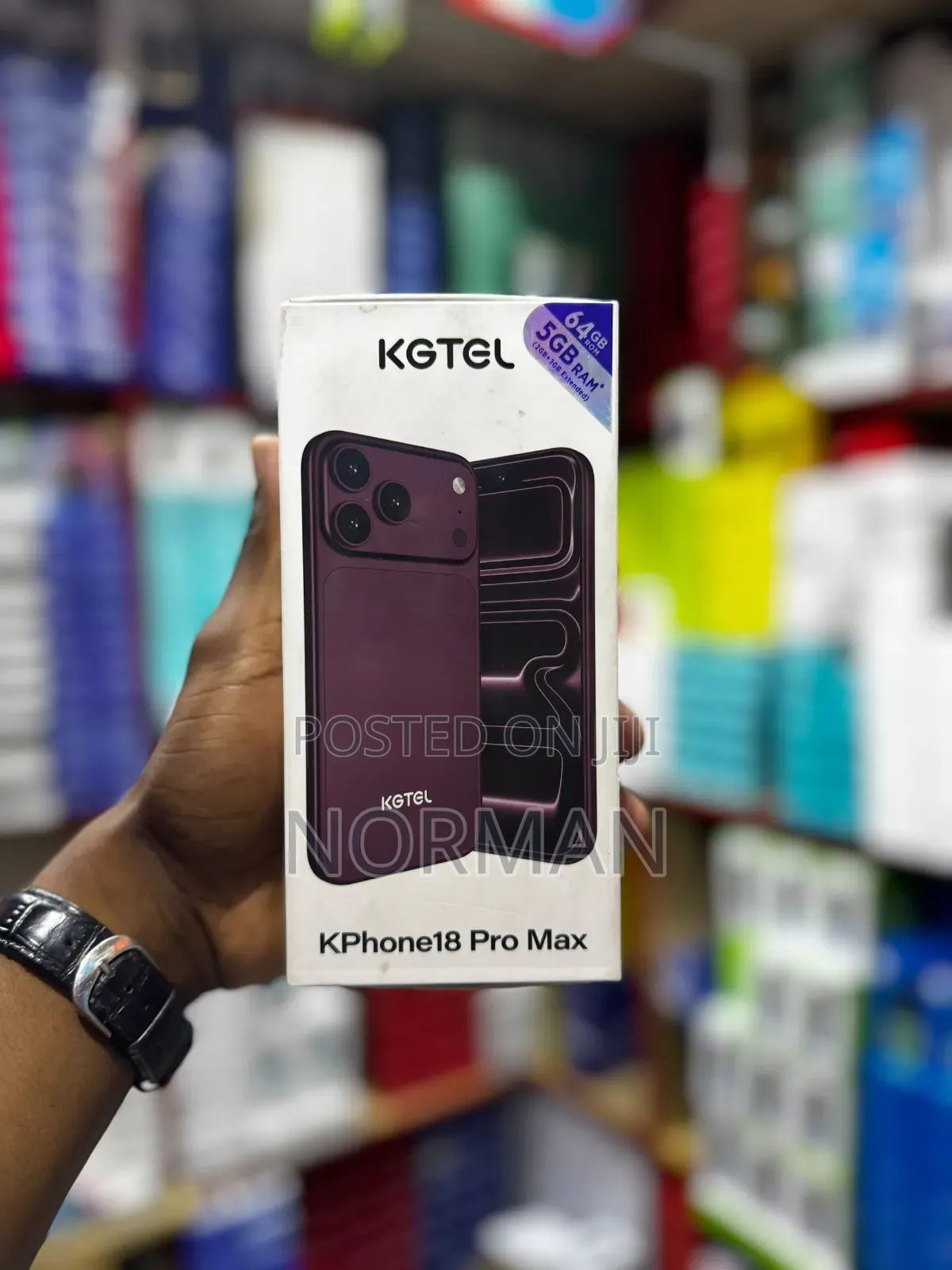New Mobile Phone 64 GB Purple