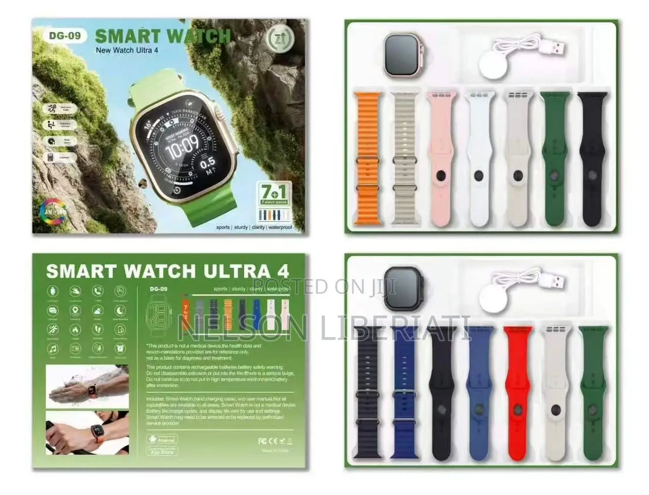 SMART WATCH ULTRA 4 DG-07 Sports Sturdy | Clarity | Waterproof