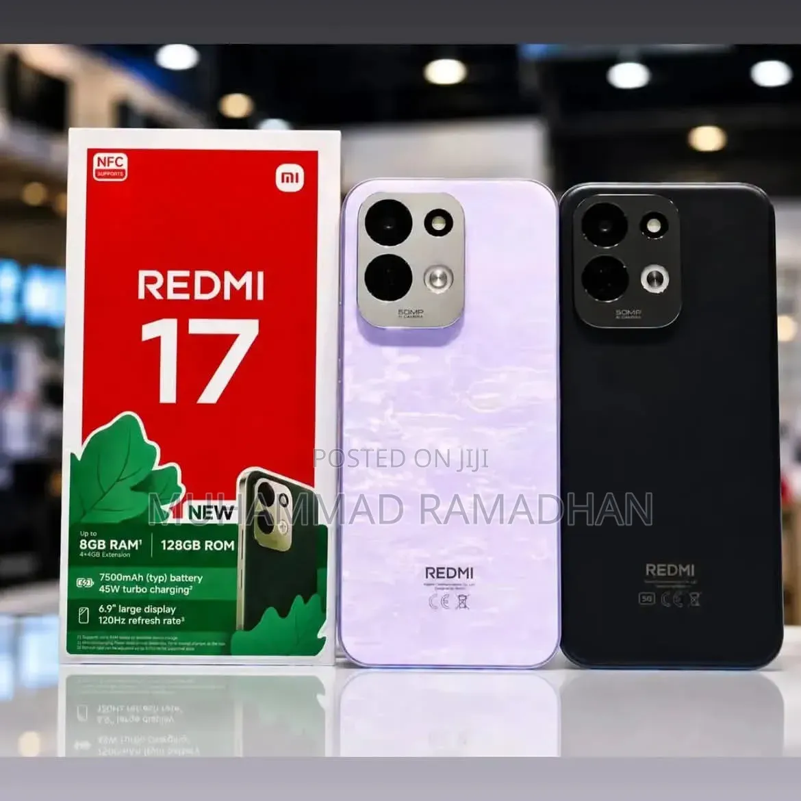 New Xiaomi Redmi 17 256 GB Purple