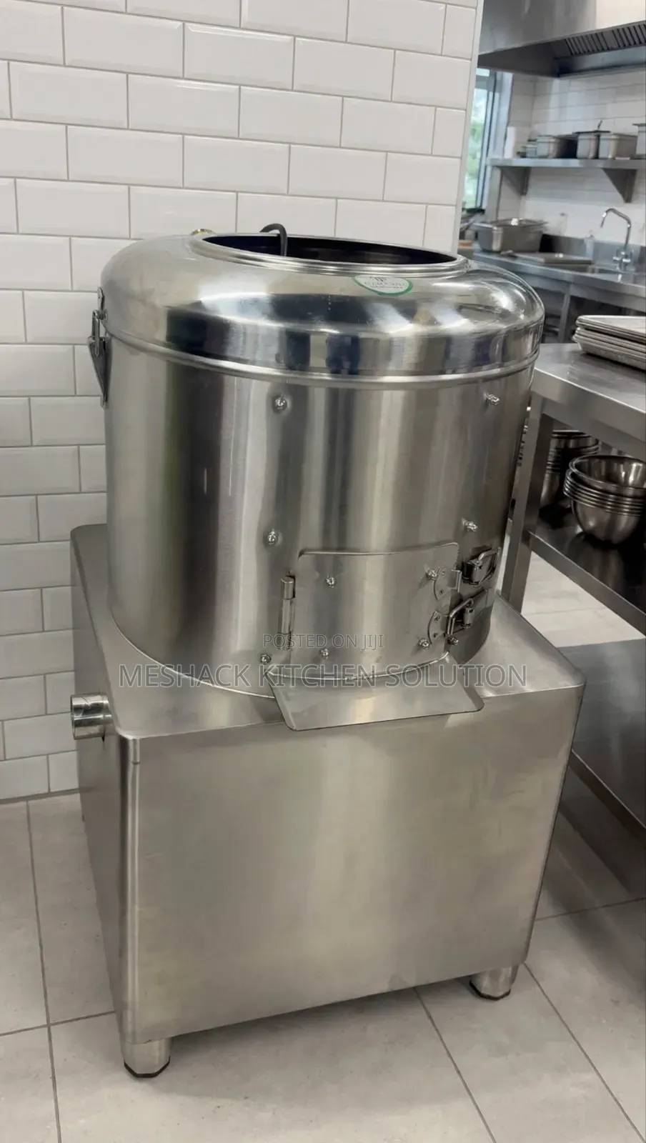 Commercial Potato Peeler 15l- 400kg/Hr