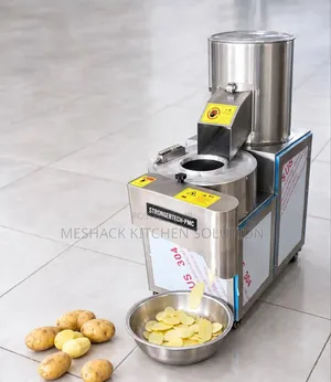 Commercial Potato Peeling and Cutting Mashine. 30-50kg/Hr