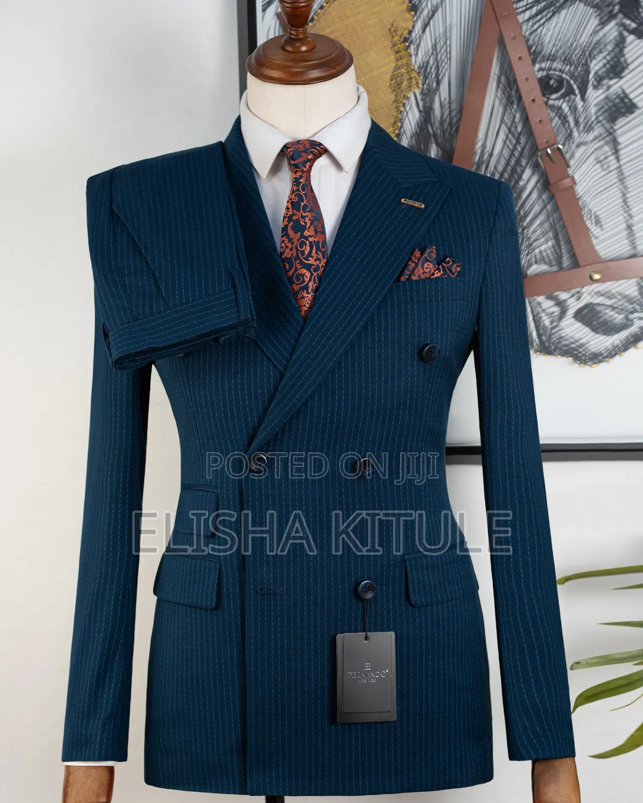 Brand Petrol Blue