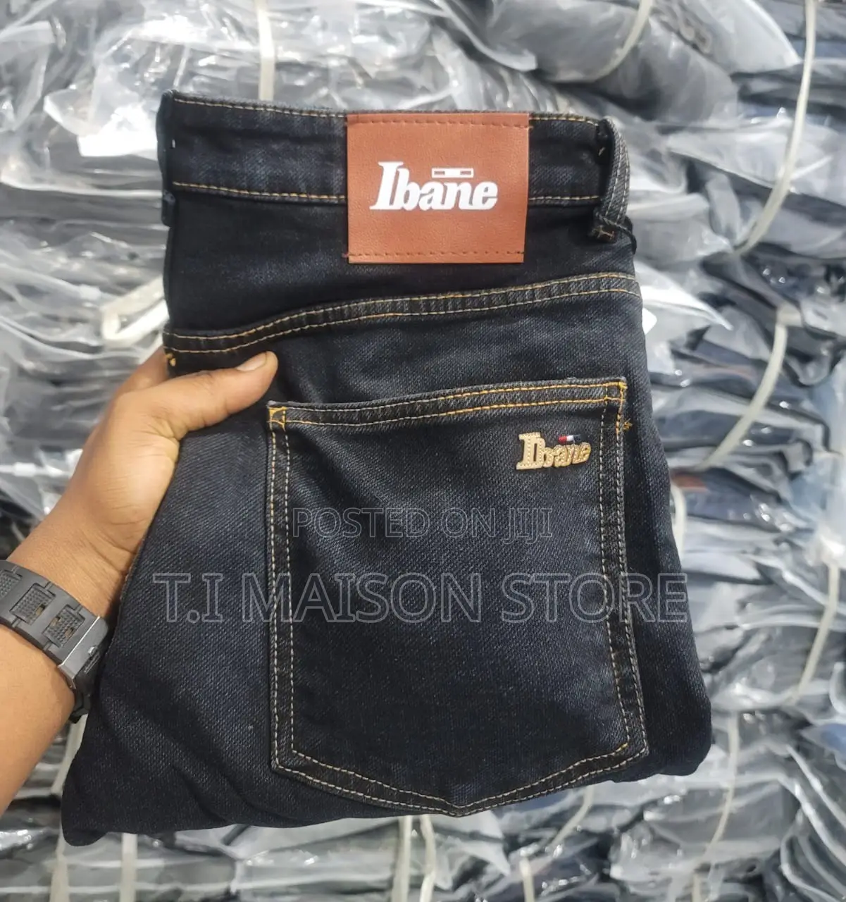 Jeans Za Kiume Mpya - Denim Bora, Size 28-40