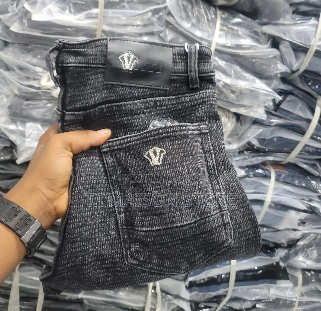Jeans Za Kiume Mpya - Denim Bora, Size 28-40