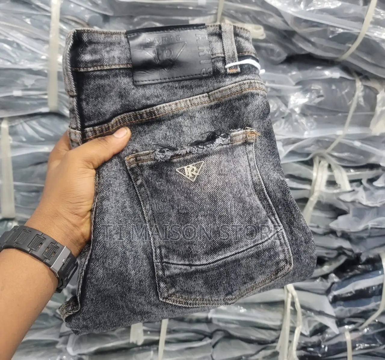 Jeans Za Kiume Mpya - Denim Bora, Size 28-40