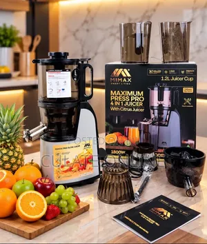 Mimax 4 in 1 Hands Free Coldpressed Slow Juicer