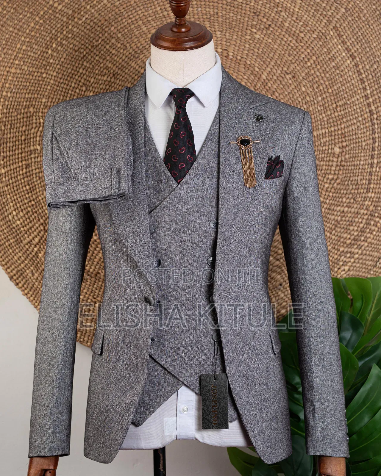 Light Grey Suit for Men