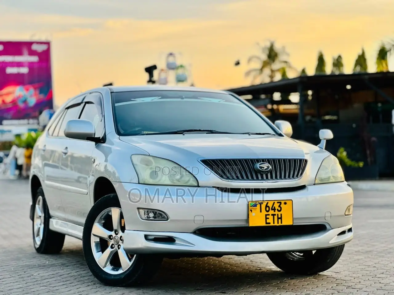 Toyota Harrier 2007 Silver