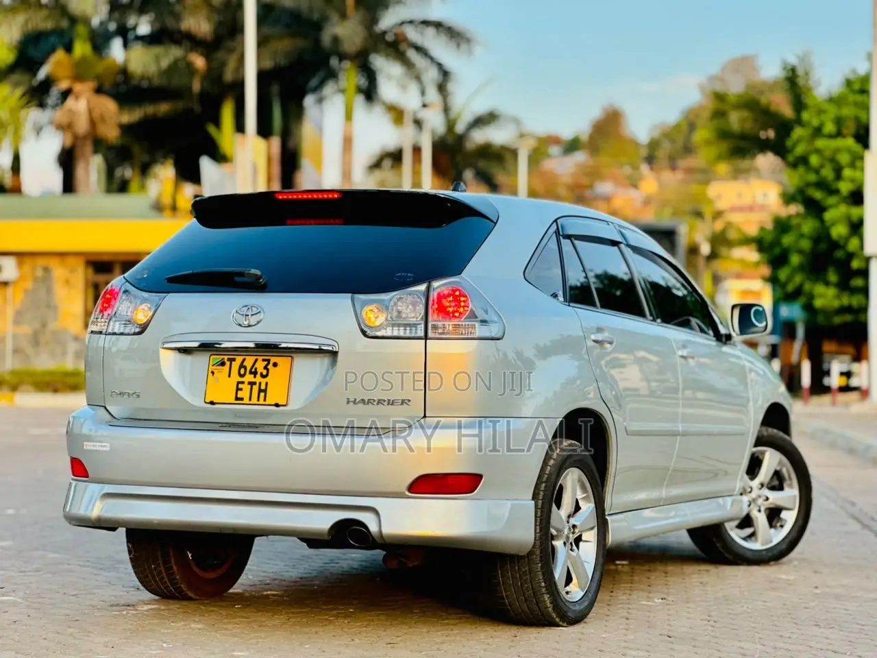 Toyota Harrier 2007 Silver