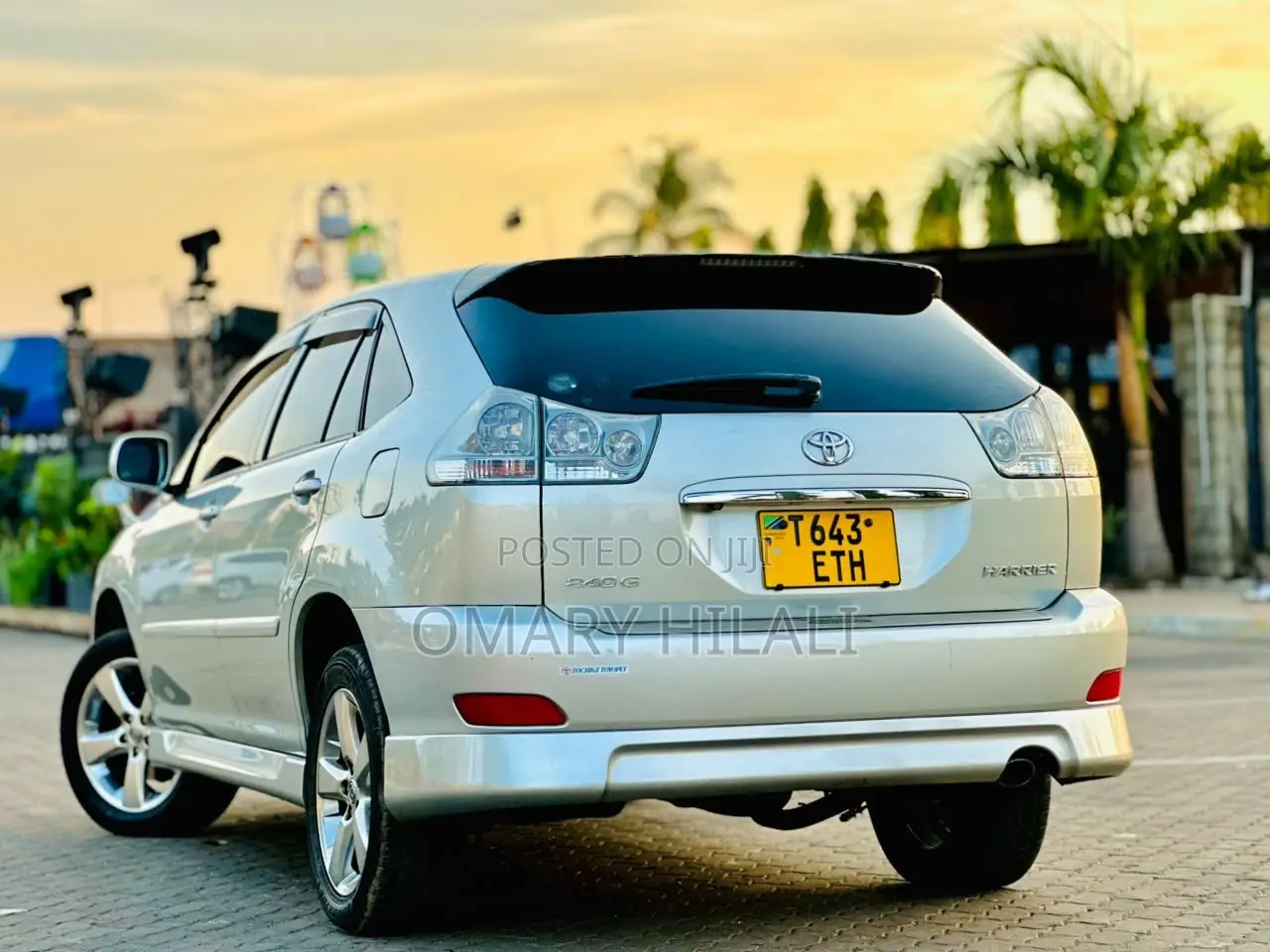 Toyota Harrier 2007 Silver