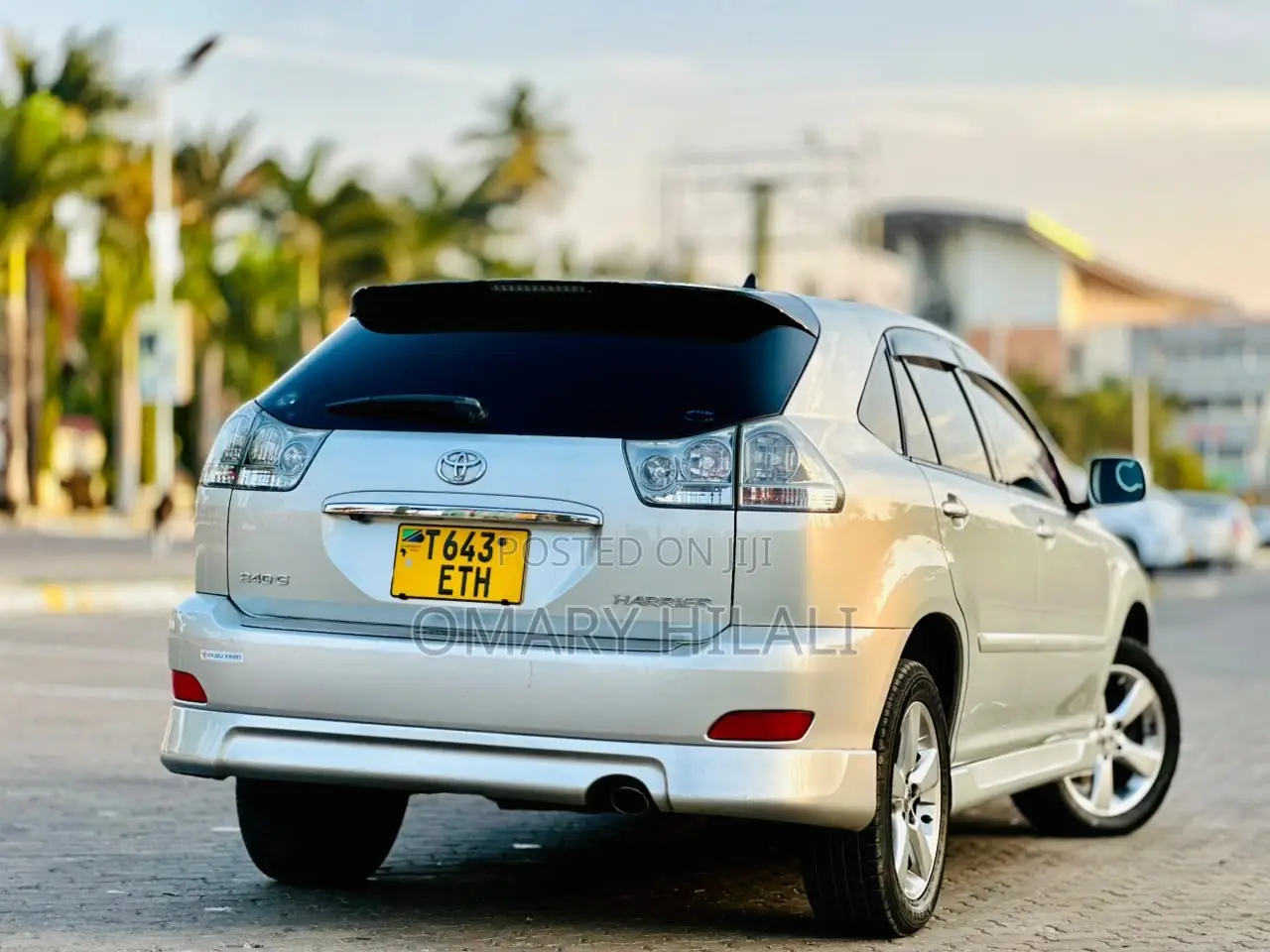 Toyota Harrier 2007 Silver