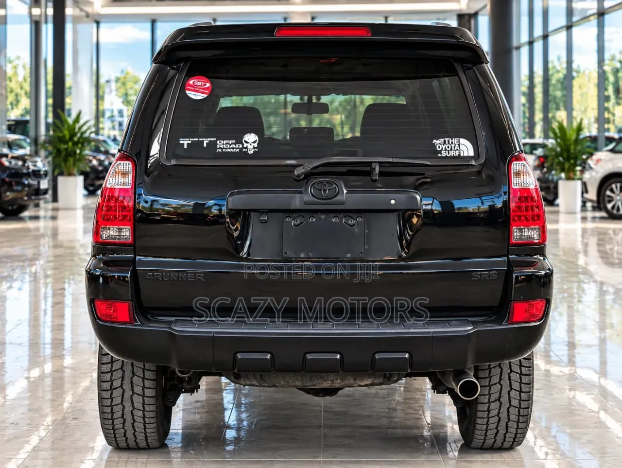 Toyota Hilux Surf 2005 Black