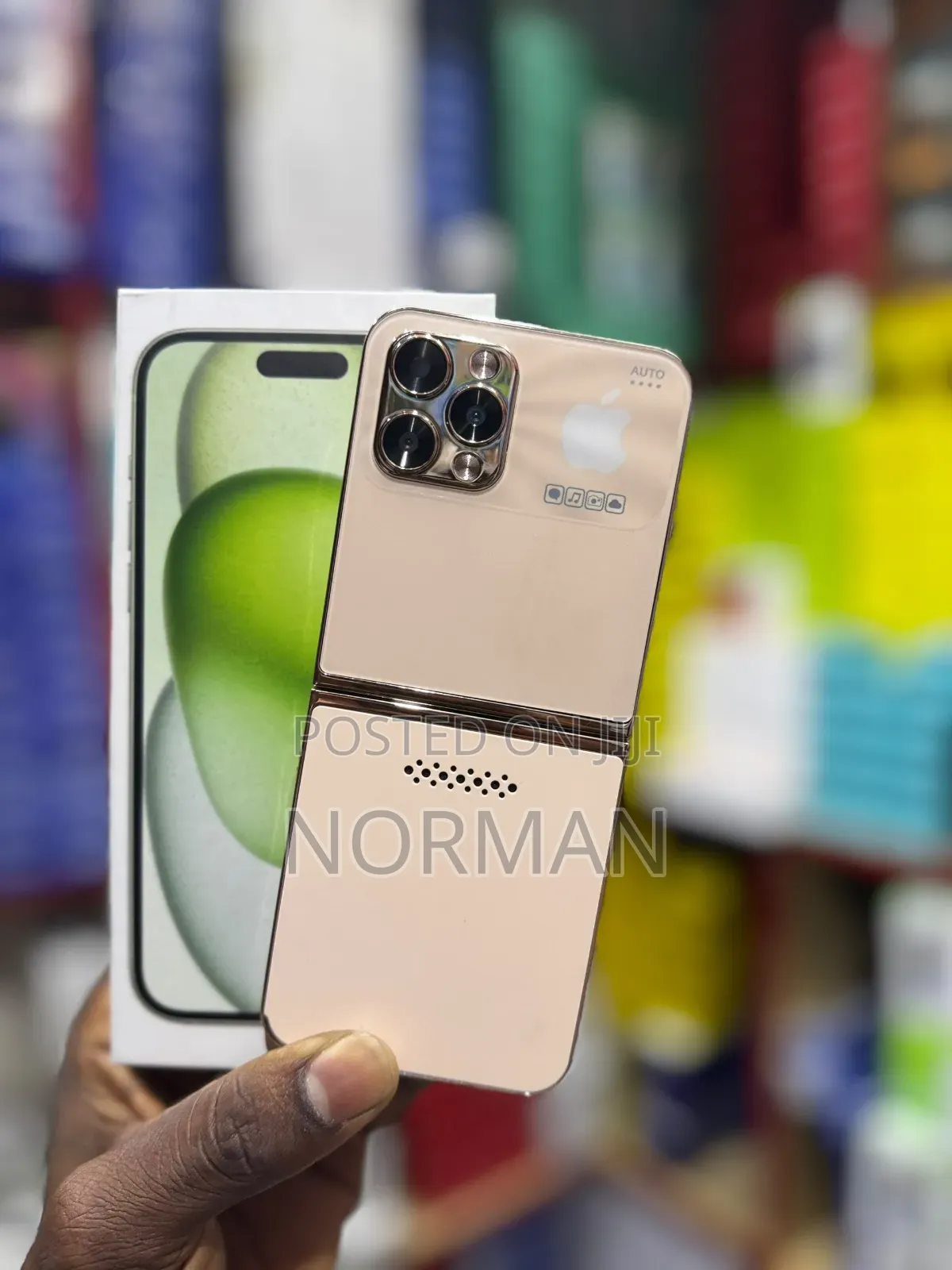 New Mobile Phone Gold