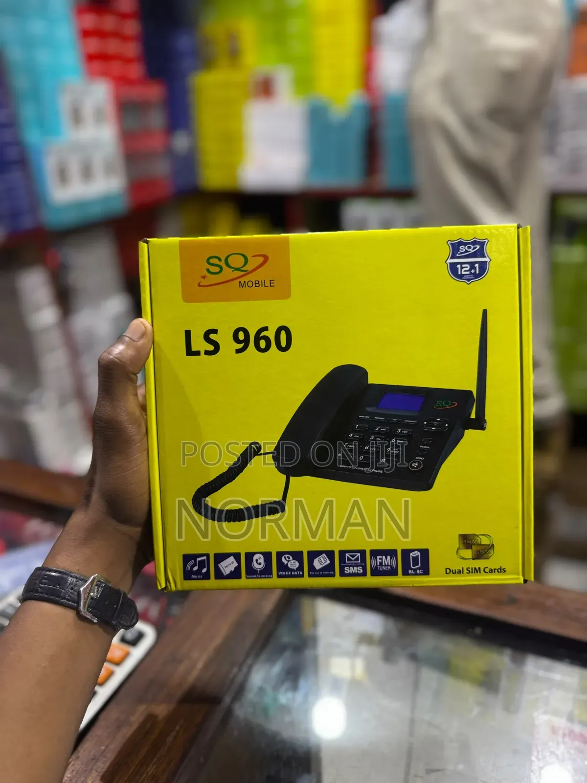 New Mobile Phone Black