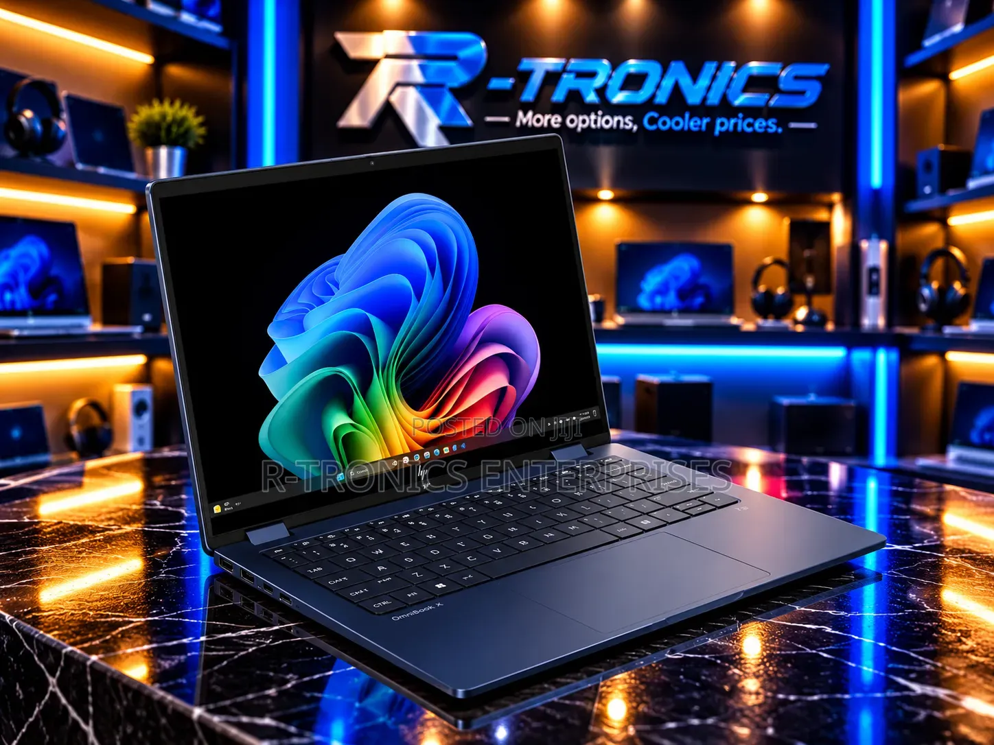 New Laptop HP OmniBook X Flip 14" 16GB Intel Core Ultra 7 SSD 1T