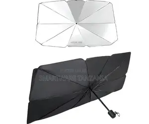 Green Lion Car Windshield Sunshade Umbrella, Foldable, UV Protection