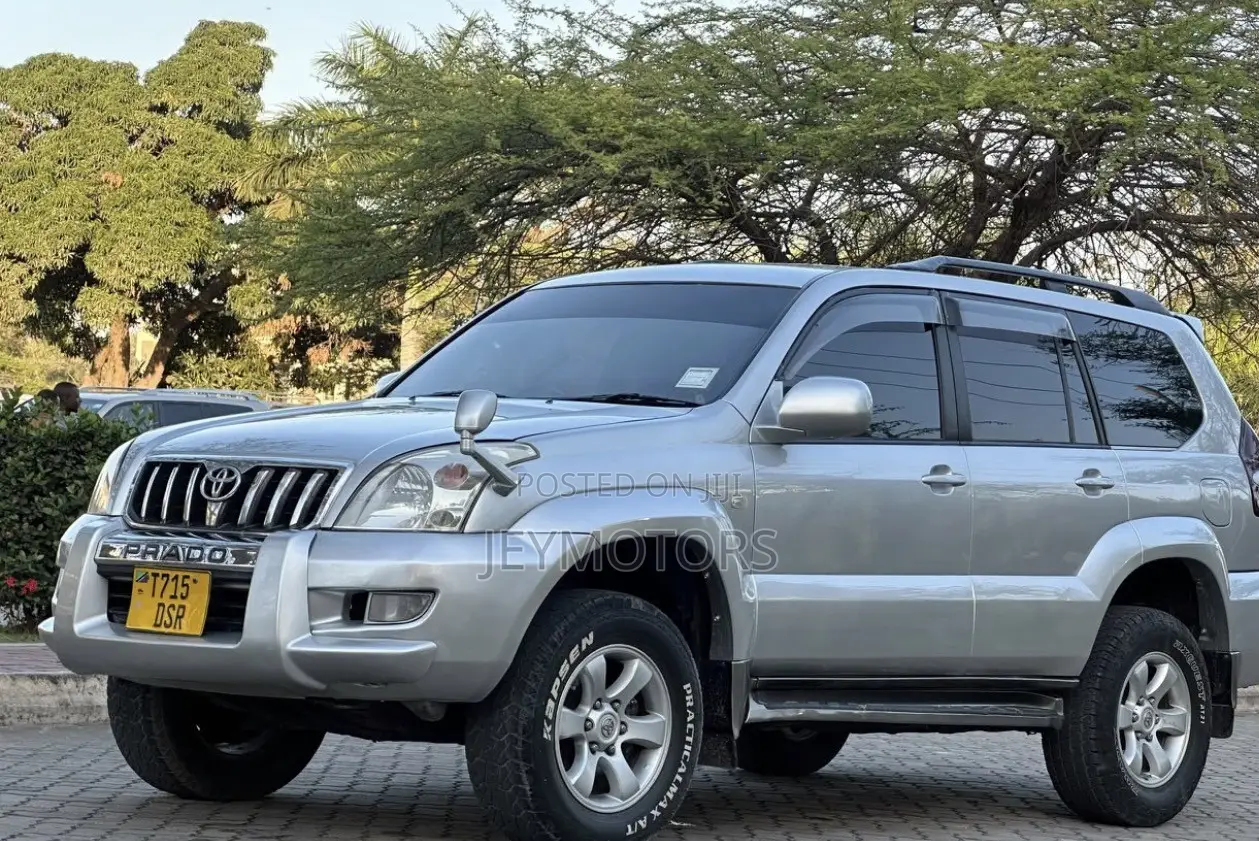 Toyota Land Cruiser Prado 2005 Silver