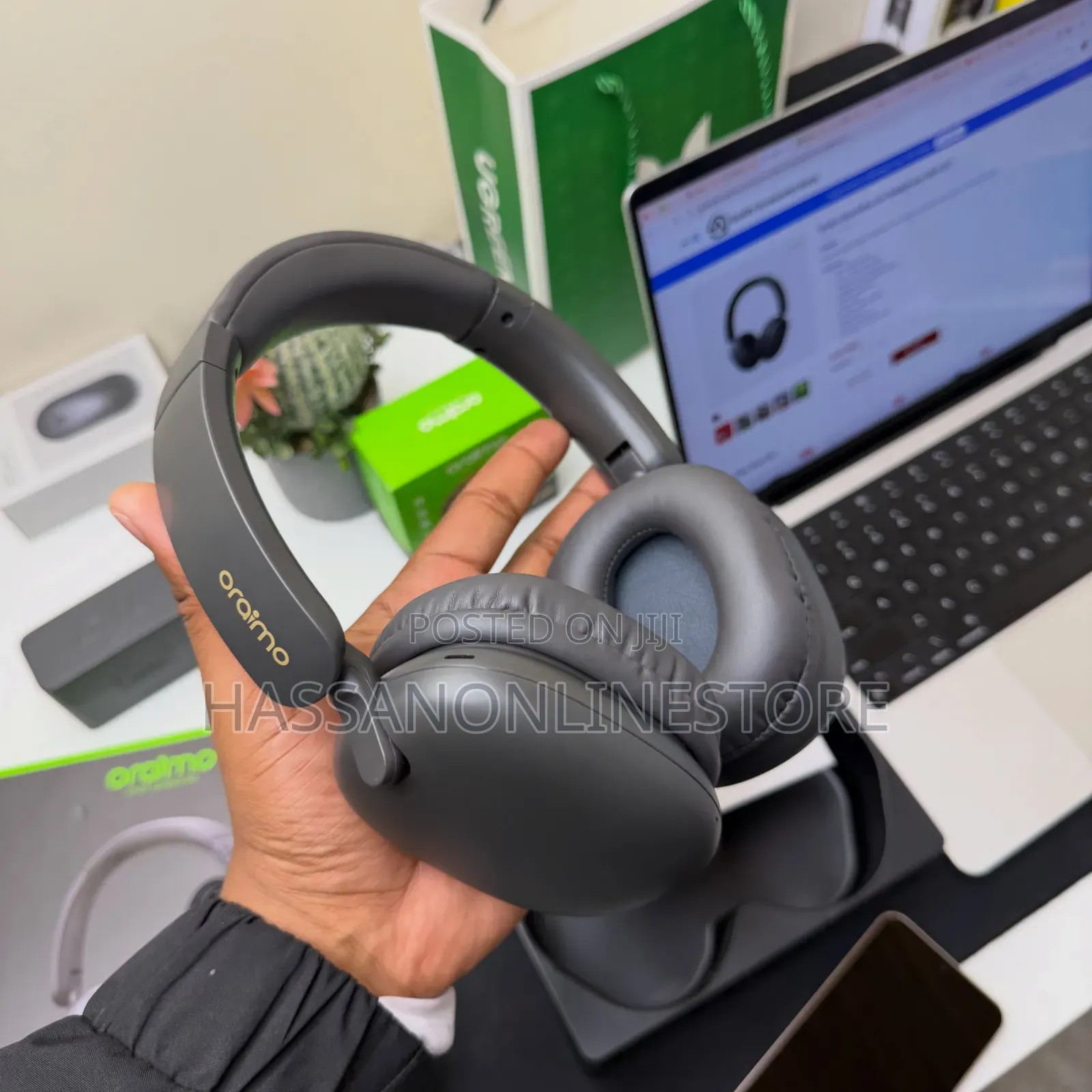 Oraimo Boompop Lite Enc Over-Ear Wireless Headphones