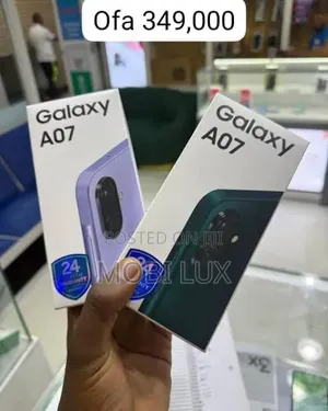 New Samsung Galaxy A07 4G 128 GB Black