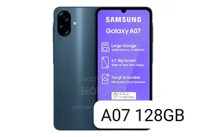 New Samsung Galaxy A07 4G 128 GB Black