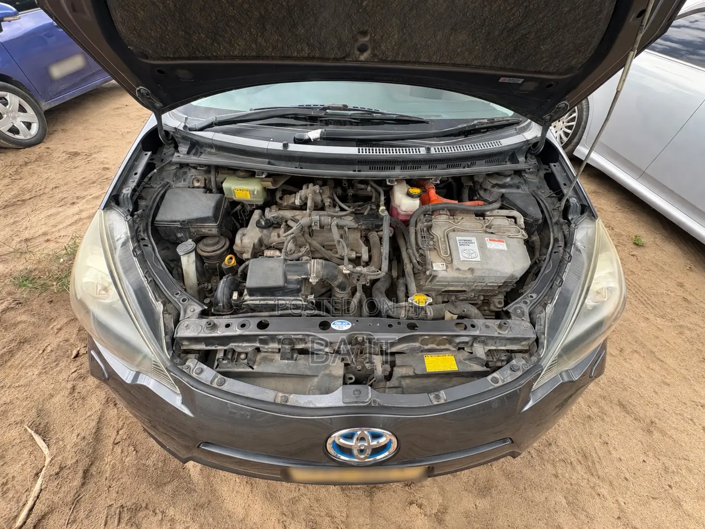 Toyota Aqua 2012 Gray