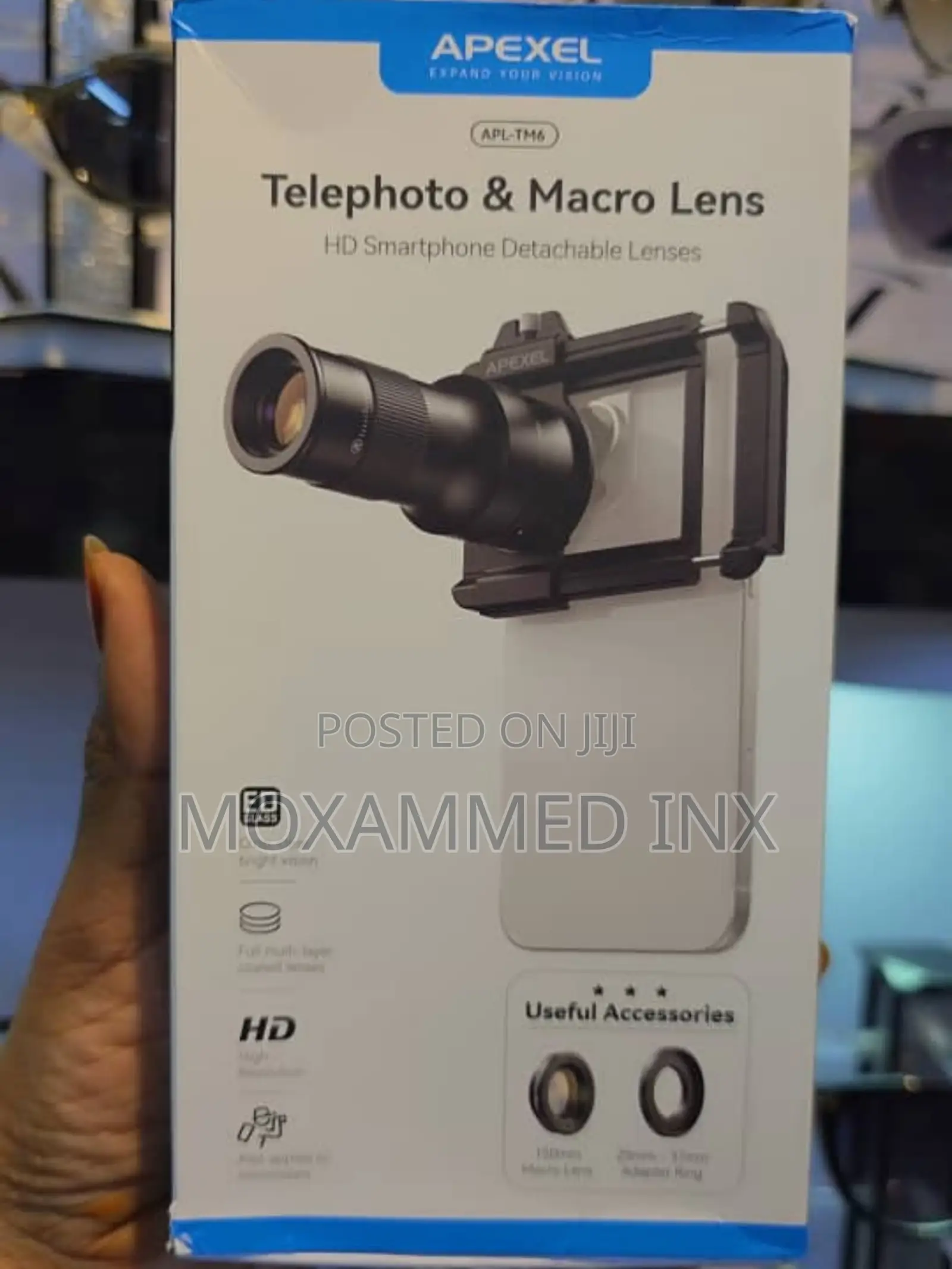 APEXEL Telephoto & Macro Lens