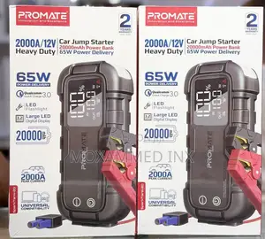 Promate SparkTank-20 Heavy-Duty Car Jump Starter and Power Bank