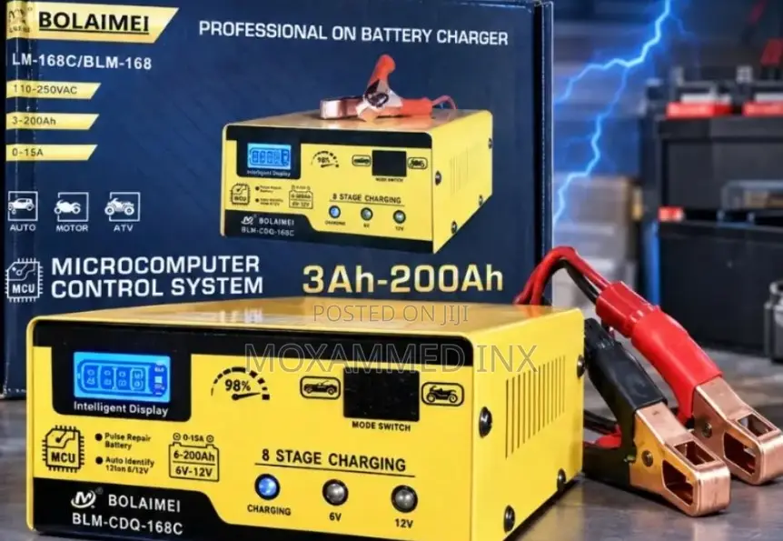OLAIMEI BLM-CDQ-168C Smart 8-Stage Pulse-Repair Battery Charger
