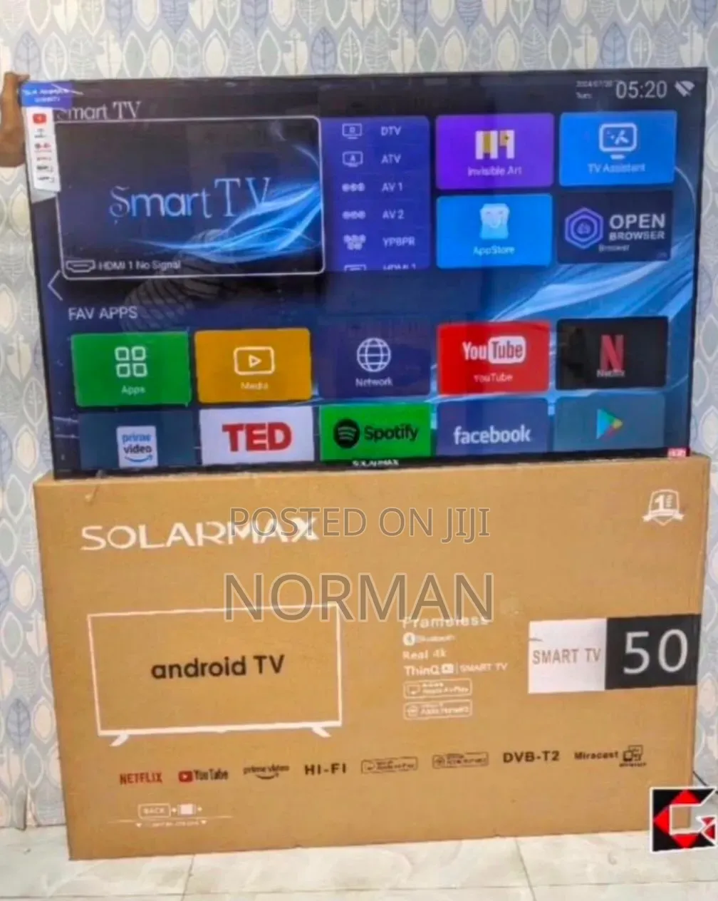 Solarmax Android Smart TV Inches 50