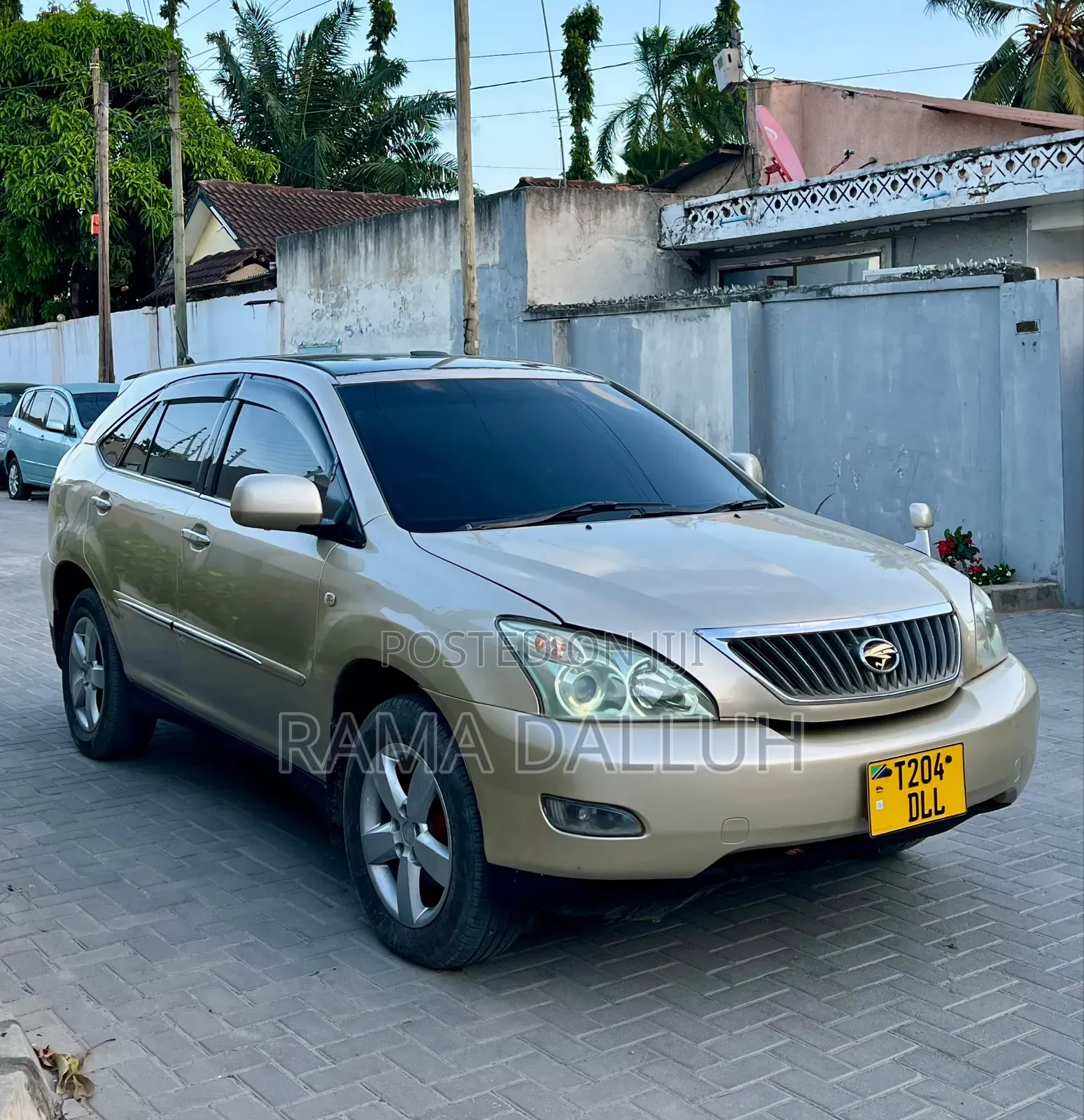Toyota Harrier 2005 Gold