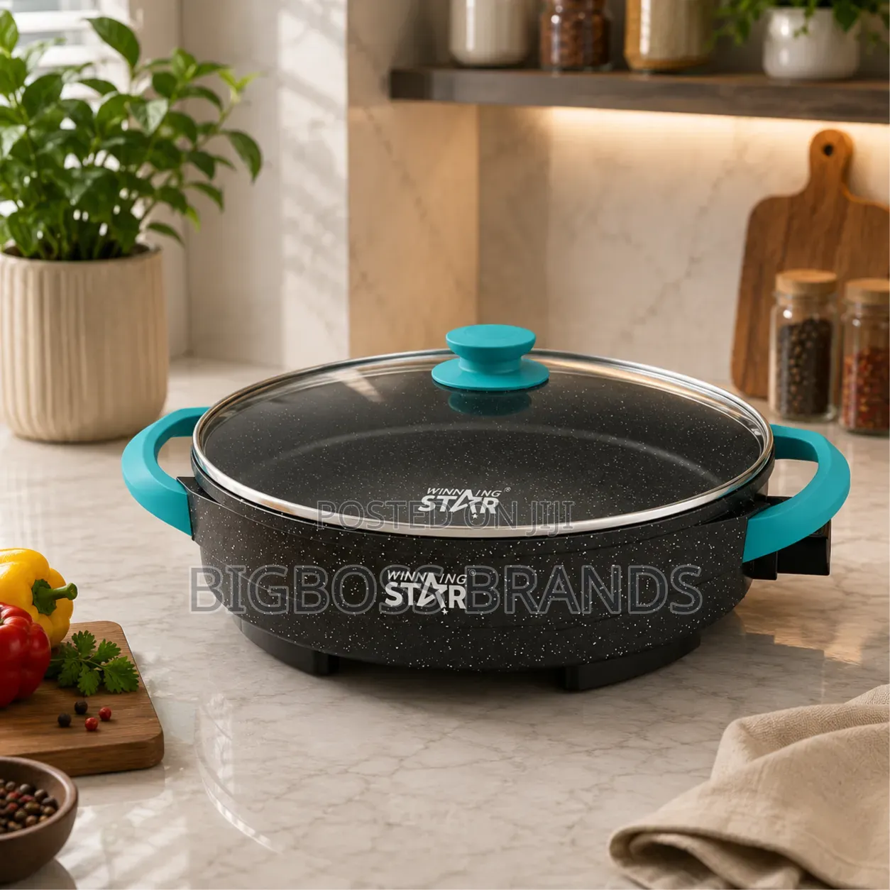 Winning Star ST-9801 6.5L Electric Skillet