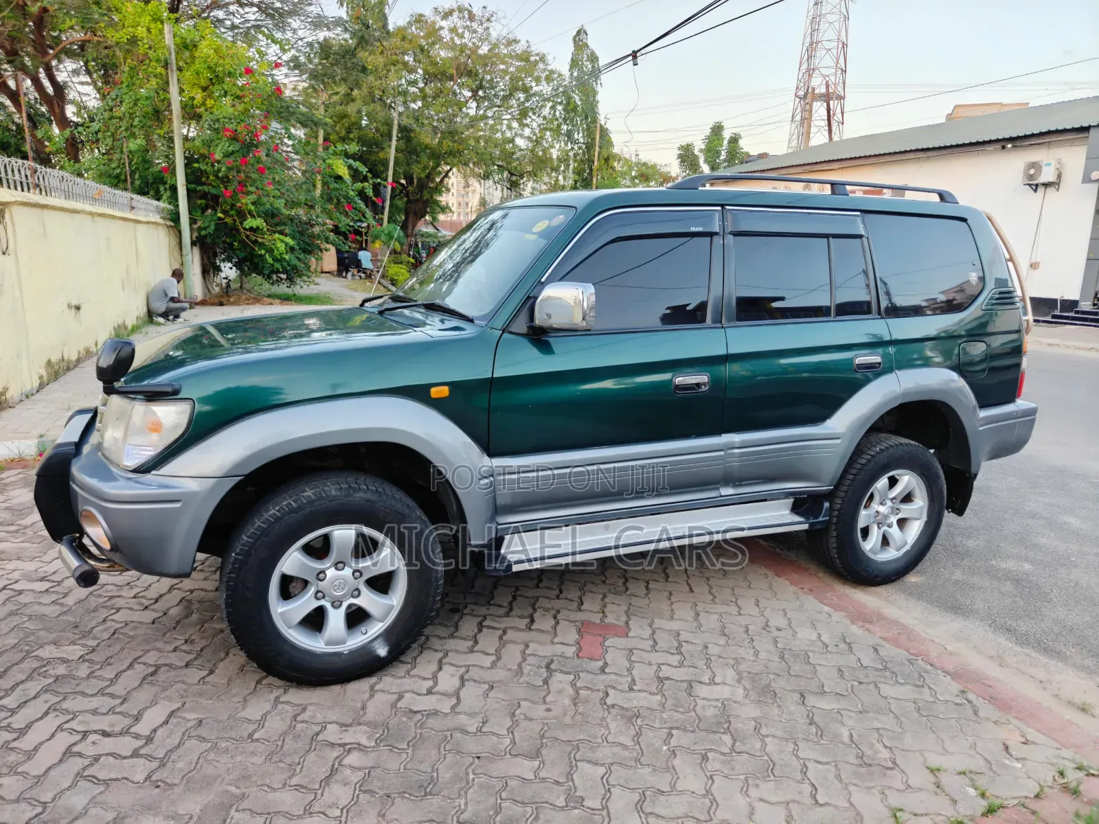 Toyota Land Cruiser Prado 1998 Green