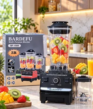 BARDEFU Heavy Duty Blender 2.5 Liters