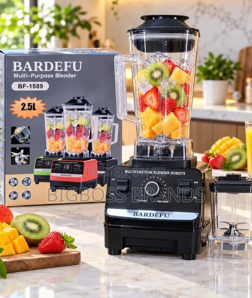 BARDEFU Heavy Duty Blender 2.5 Liters