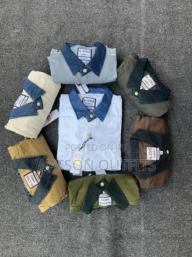 Men's New and Original Shirts in ILOG MASHATI MORE THAN 8 COLOURS