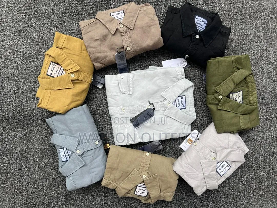Men's New and Original Shirts in ILOG MASHATI MORE THAN 8 COLOURS