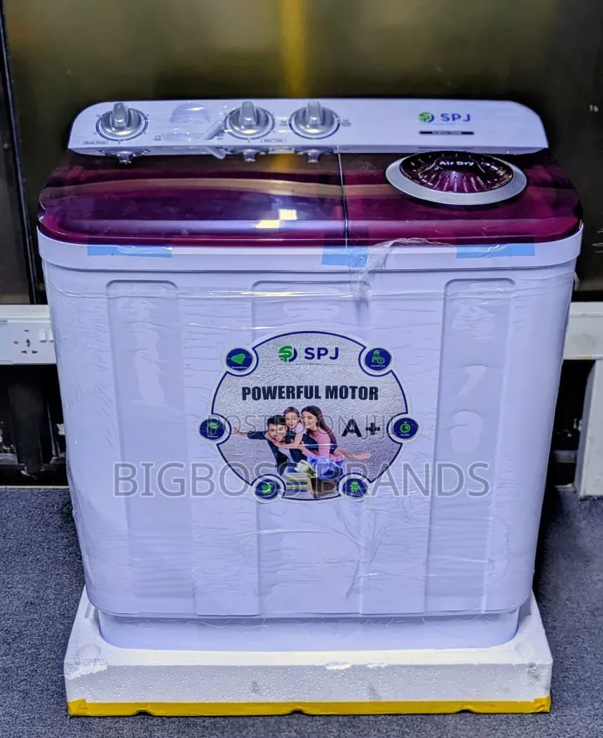 SPJ Washing Machine 7 Kg [Double Tube Manual Washing]