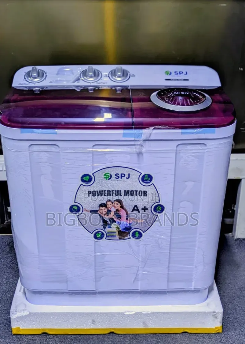 SPJ Washing Machine 7 Kg [Double Tube Manual Washing]