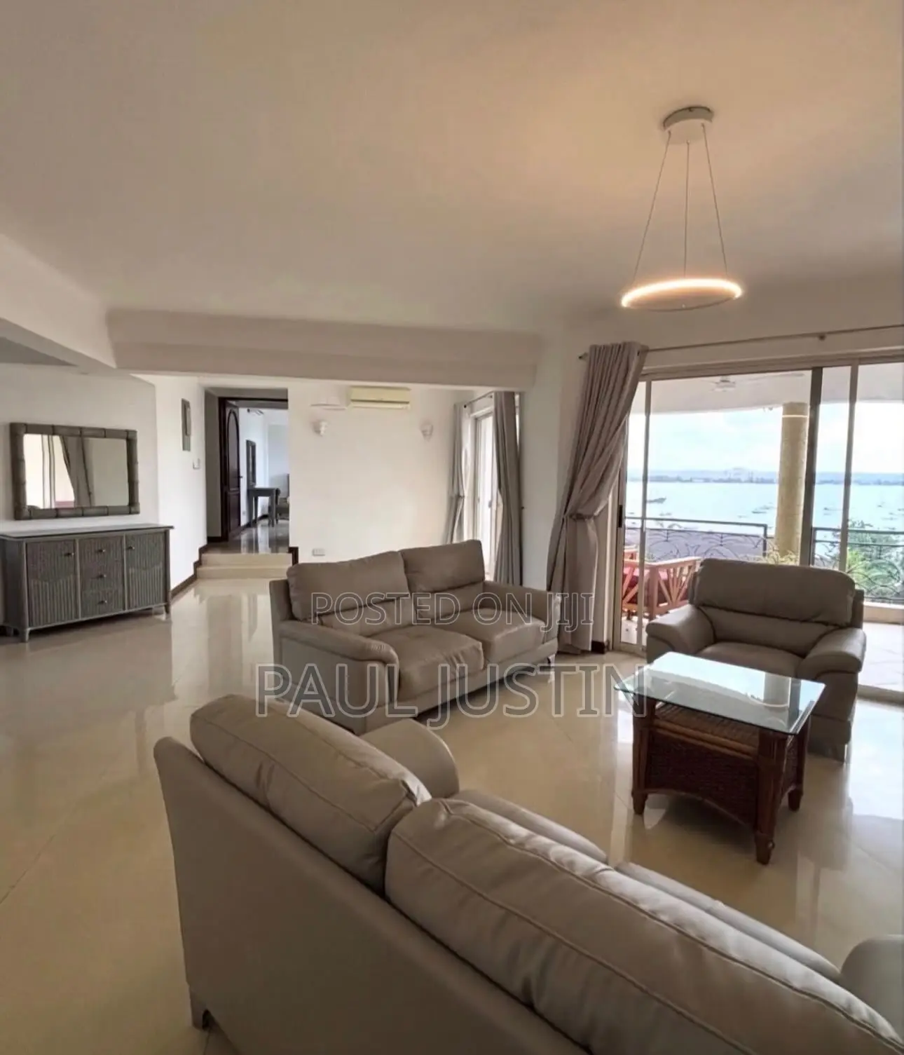 Furnished 3bdrm Apartment in Masaki for rent