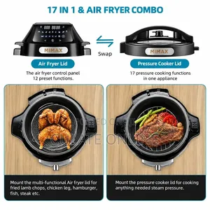 7ltrs Mimax Airfryer Pressure Cooker