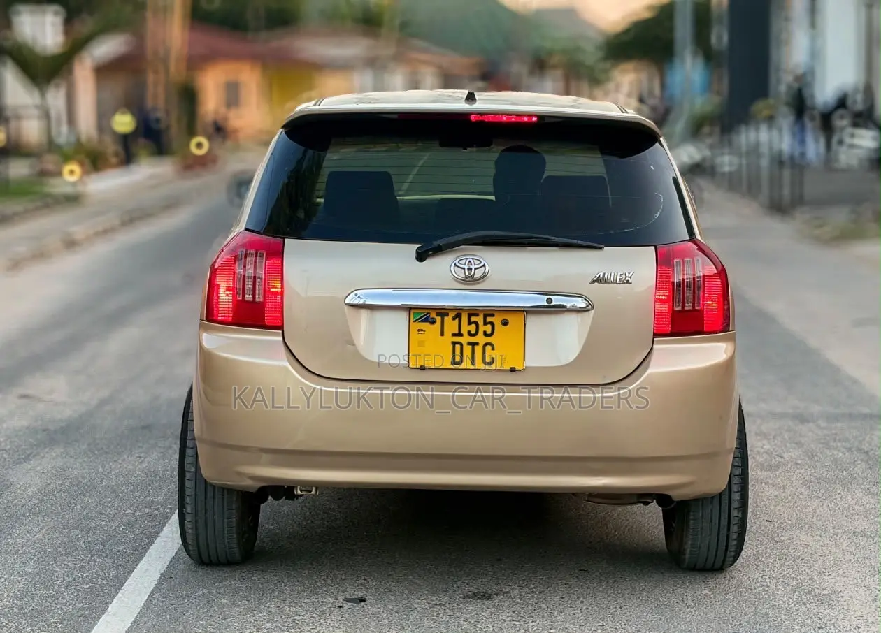 Toyota Allex 2005 Gold