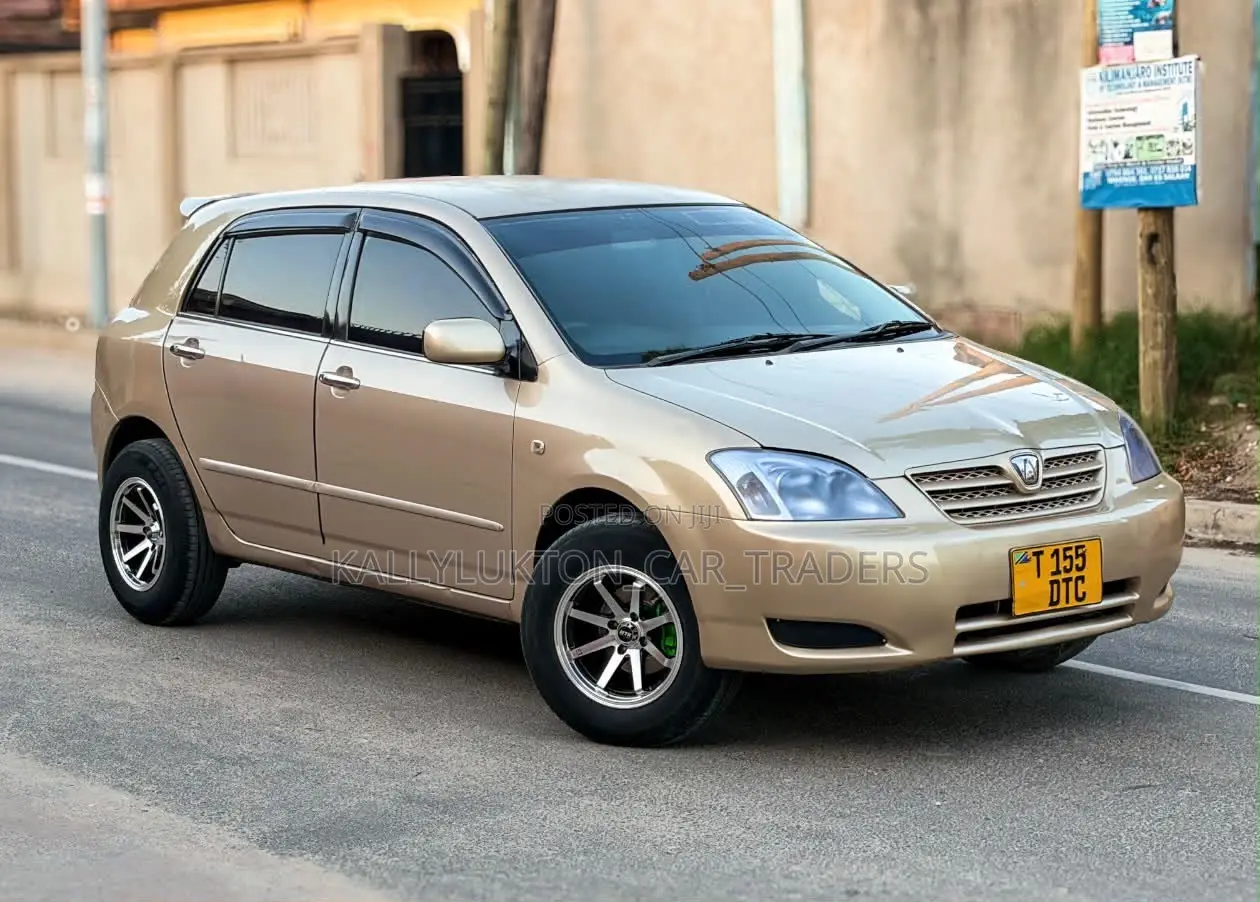 Toyota Allex 2005 Gold