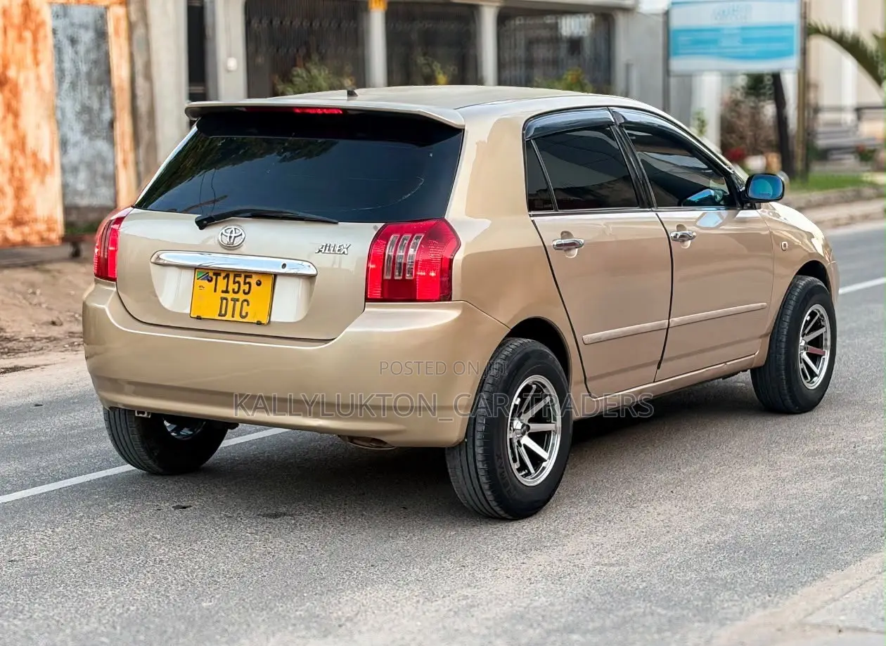 Toyota Allex 2005 Gold