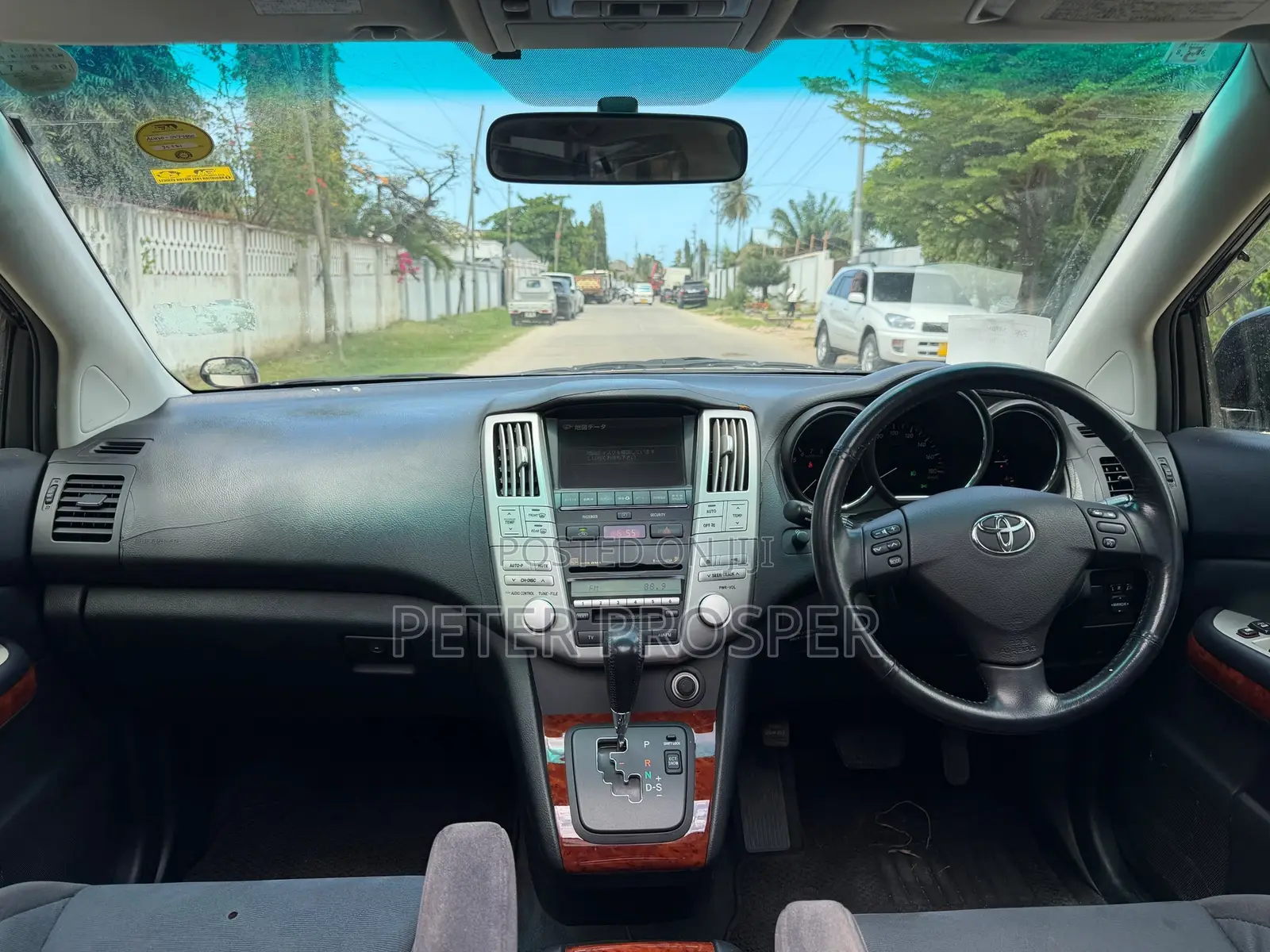 Toyota Harrier 2008 Black